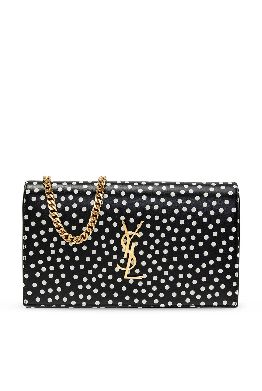 Black and cream polka dot shoulder bag - Laxe Online