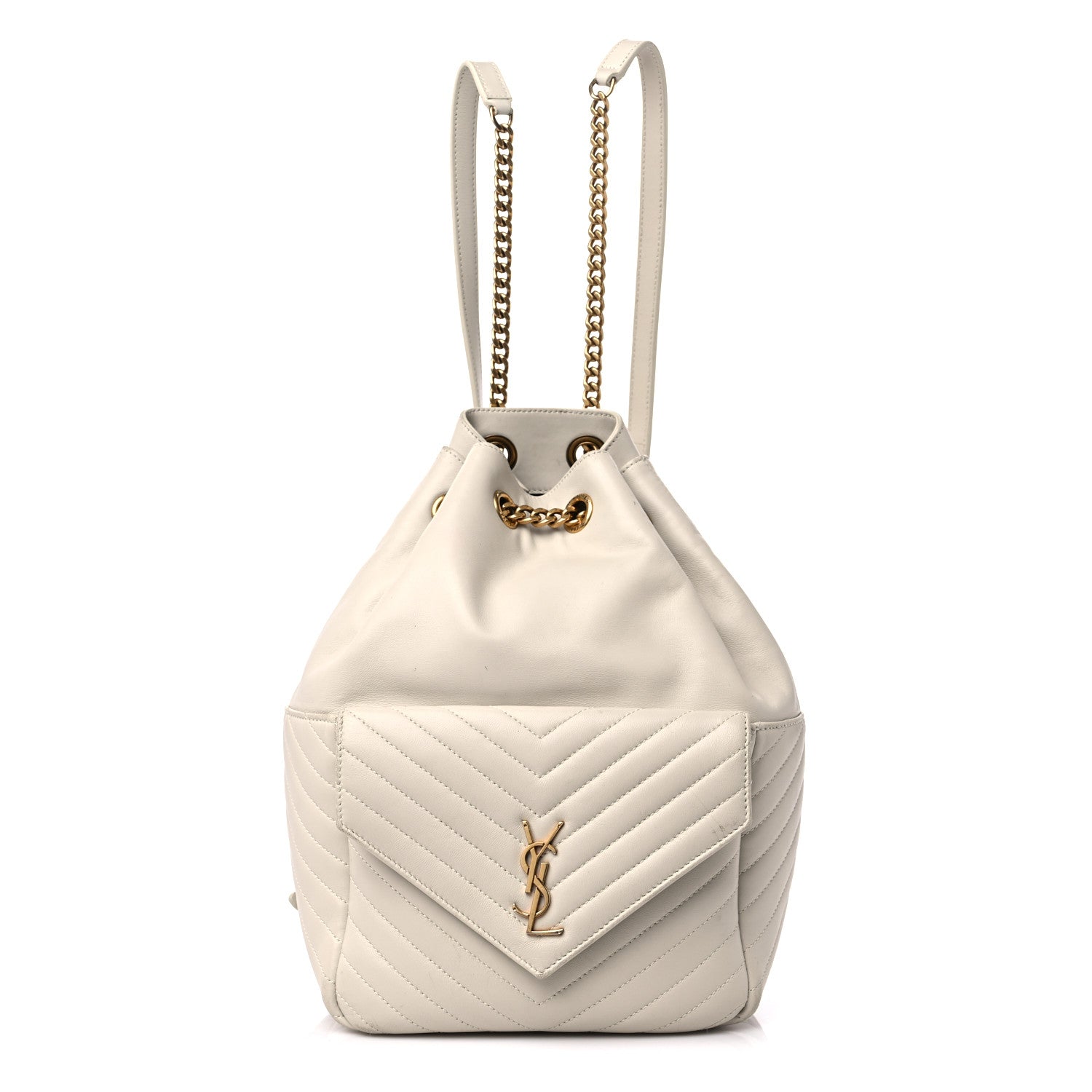 YSL quilted lambskin bucket bag - Laxe Online