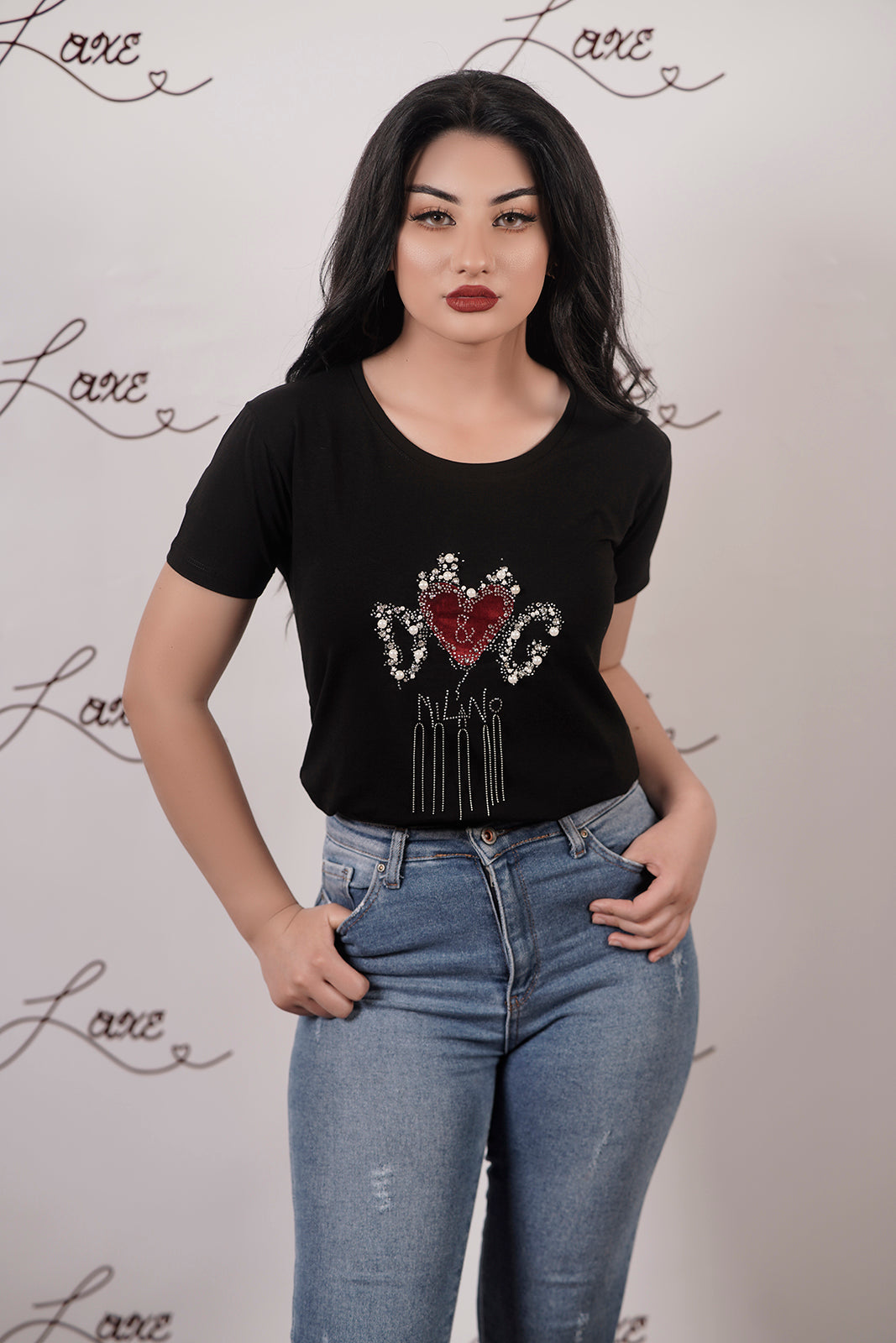 Women's T-Shirts Black - Laxe Online