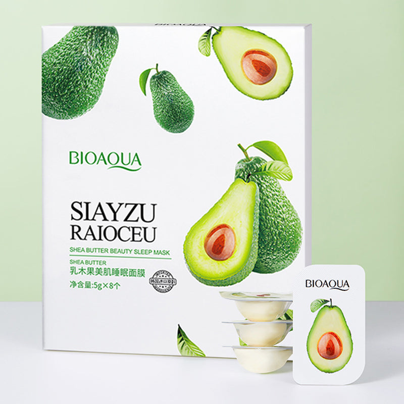 shea butter sleep face mask 5g*8 - Laxe Online
