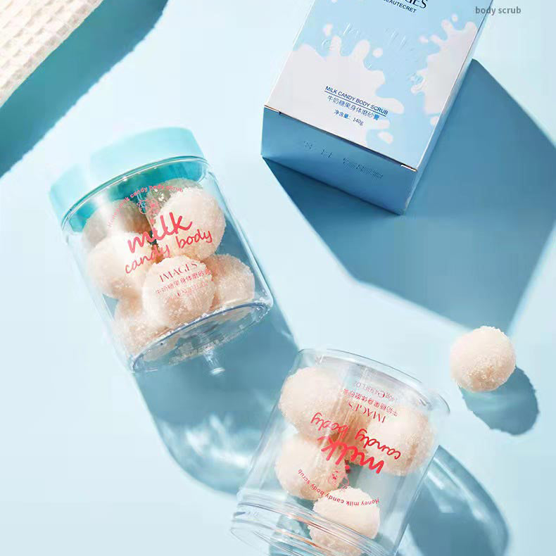 milk candy body scrub - Laxe Online