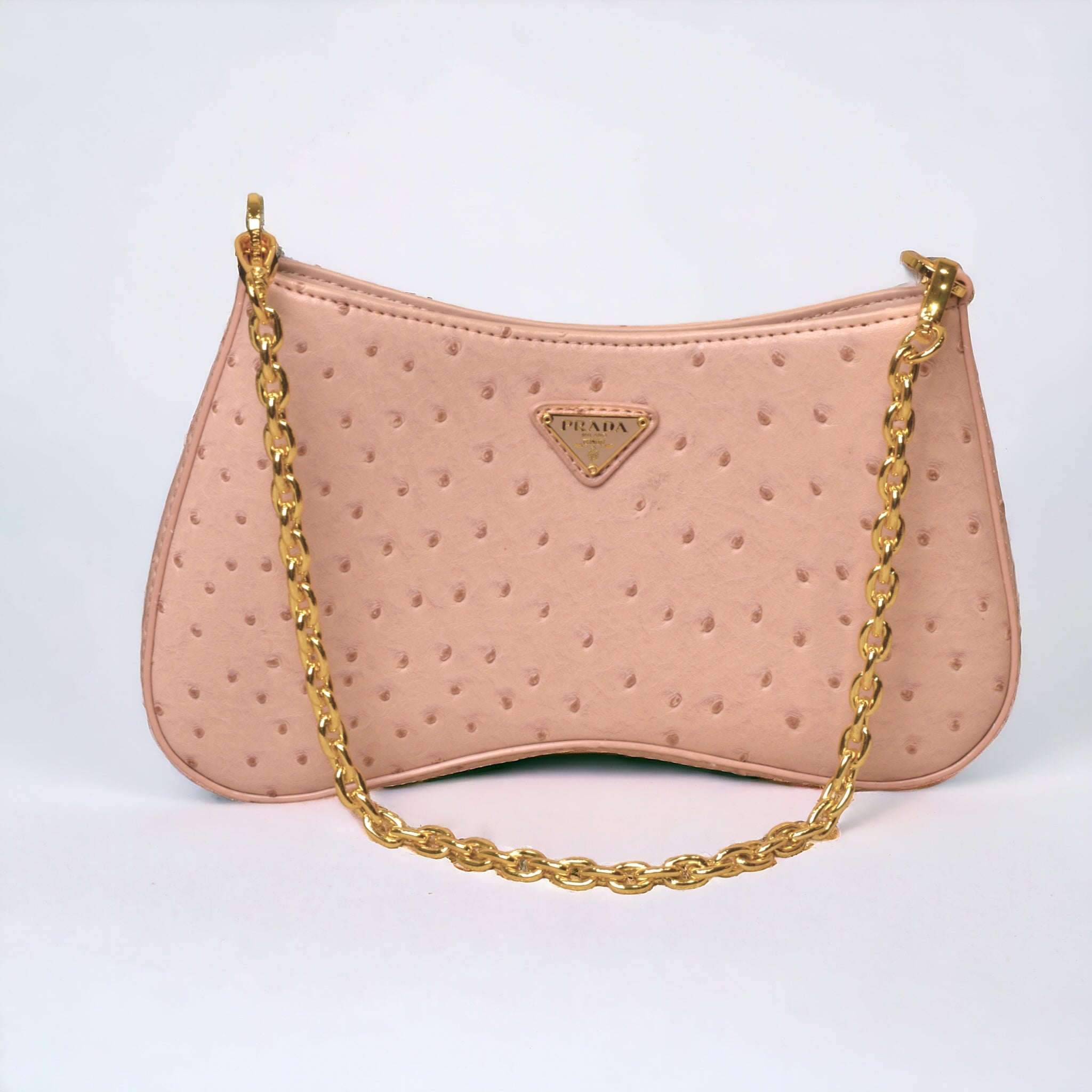 Prada Cleo ostrich leather - Laxe Online