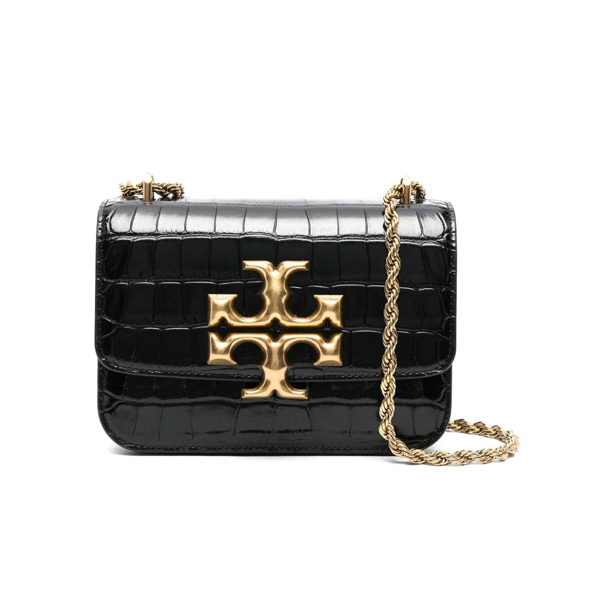 Tory Burch Eleanor bag in crocodile embossed leather - Laxe Online
