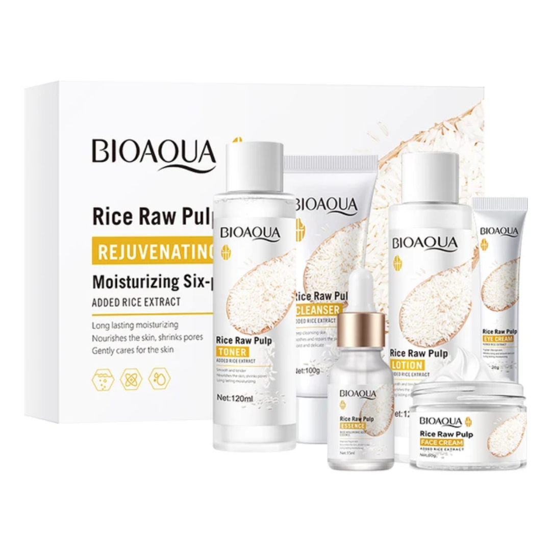 Rice skin care set