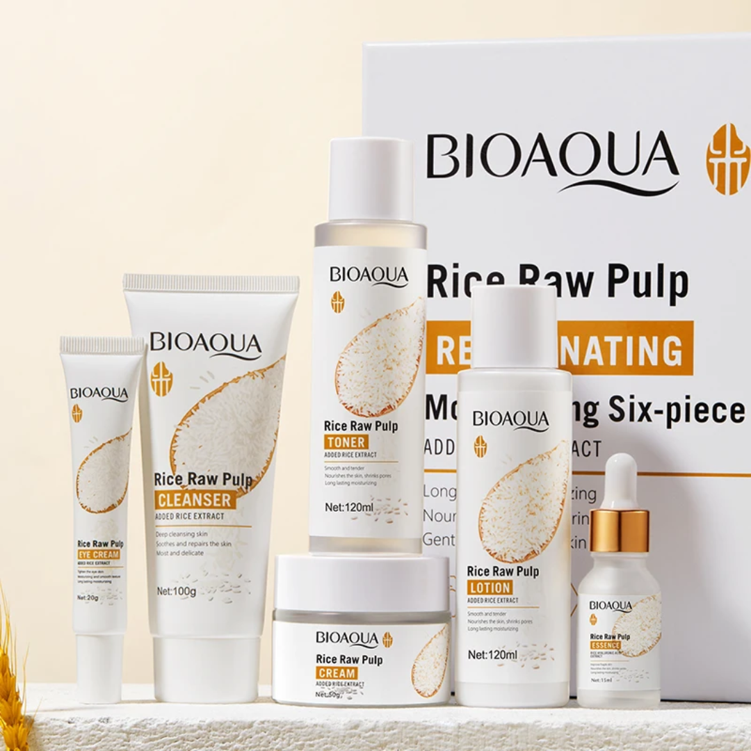 Rice skin care set