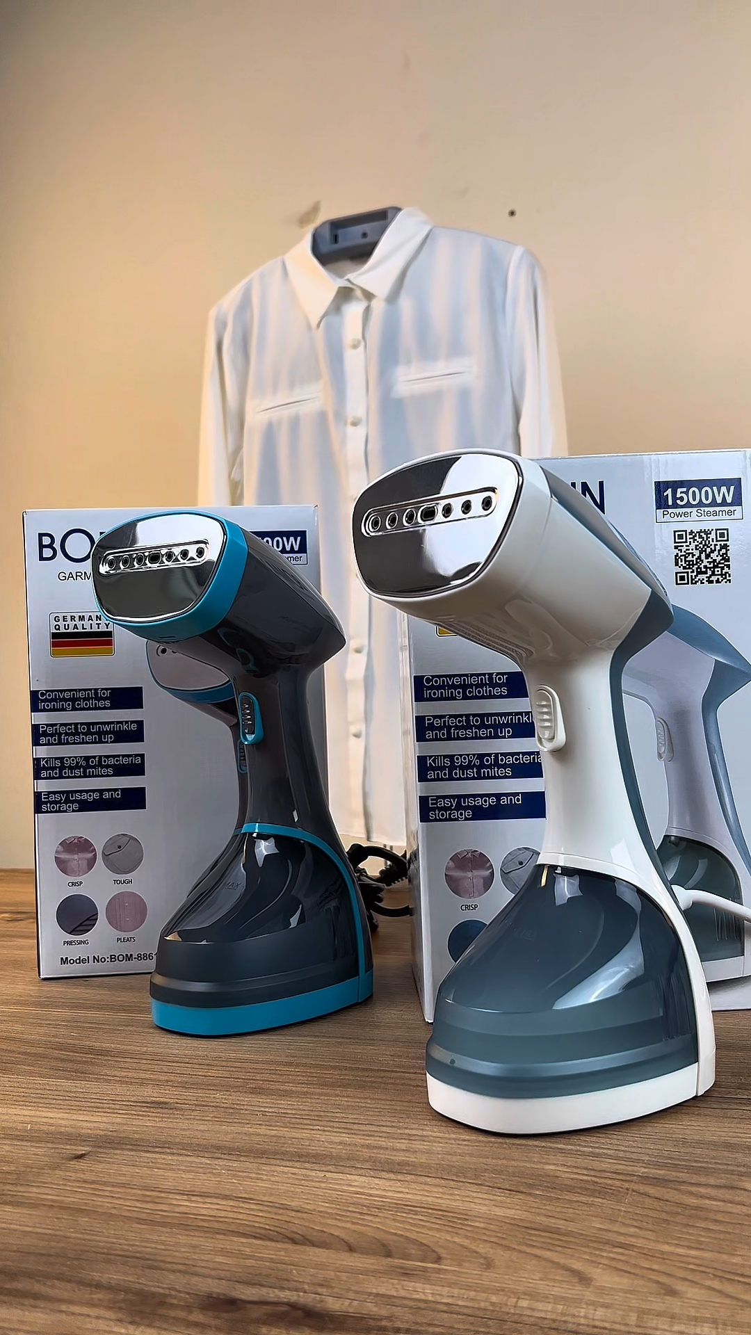 Bomann Handheld Portable Garment Steam Iron