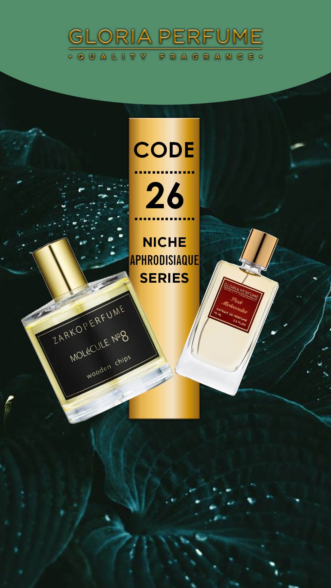 ZARKO PERFUME - MOLECULE NO:8 - Laxe Online