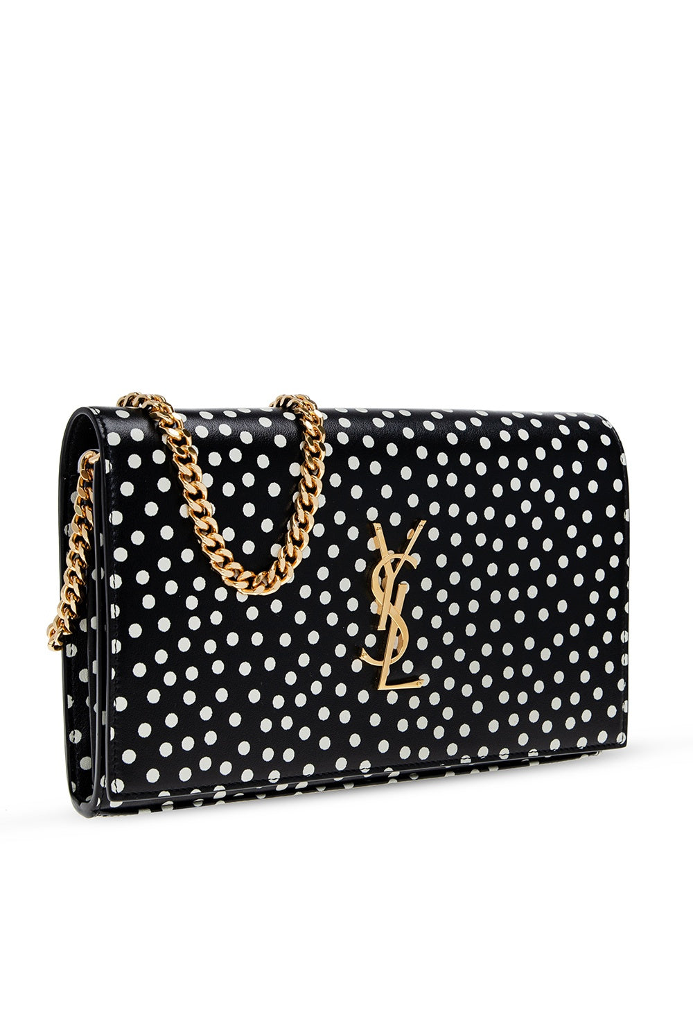 Black and cream polka dot shoulder bag - Laxe Online