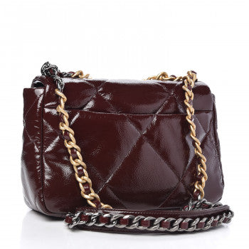 CHANEL dark burgundy matte bag - Laxe Online