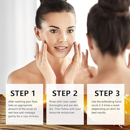 MOOYAM VITAMIN C FACIAL SCRUB - Laxe Online