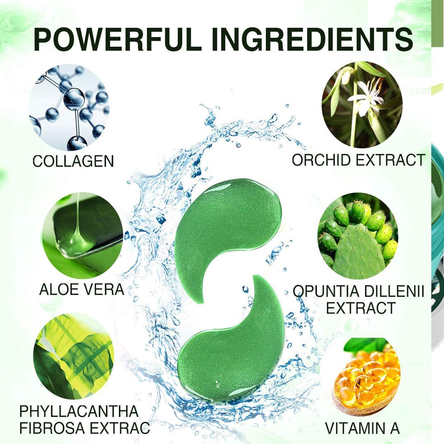 Green Tea Elastic and Meticulous Lady Eye Mask - Laxe Online