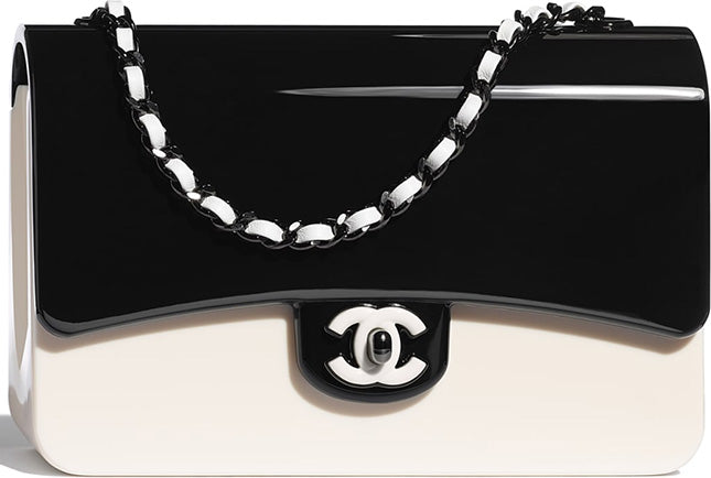Evening bag made of metal and black from Chanel - Laxe Online