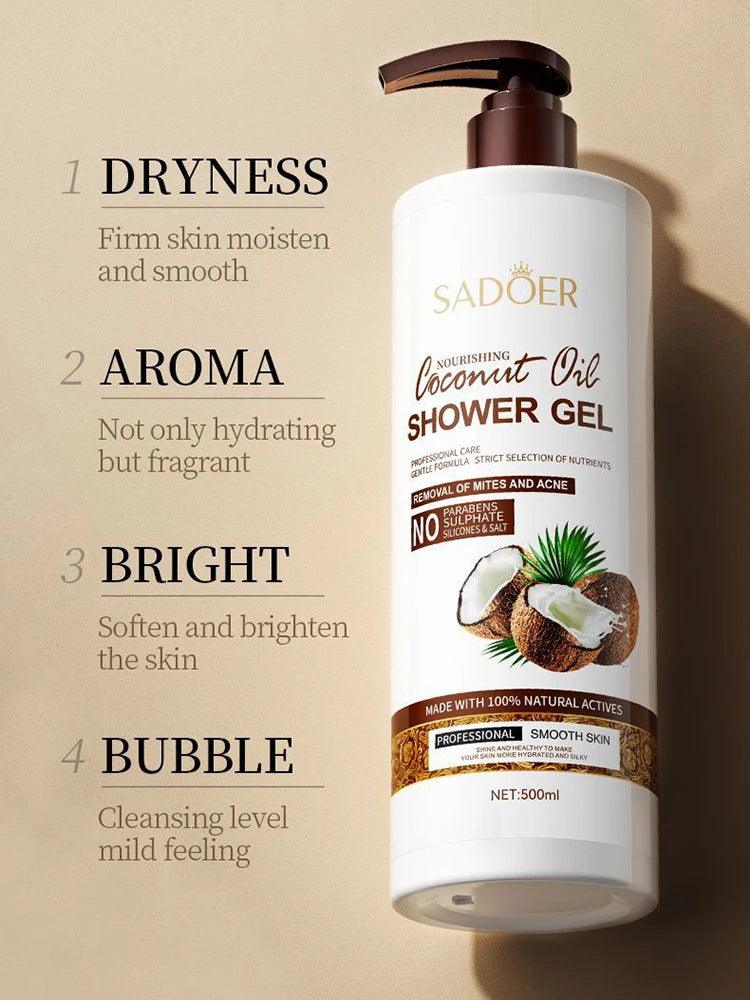 coconut shower gel - Laxe Online