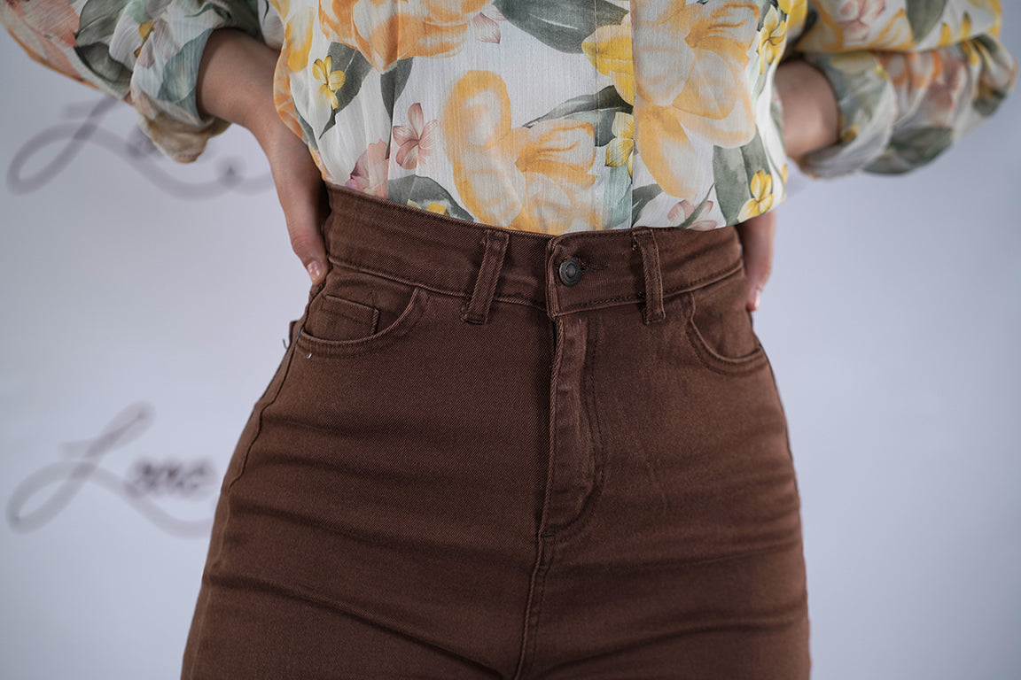 Women wide leg jeans - Laxe Online