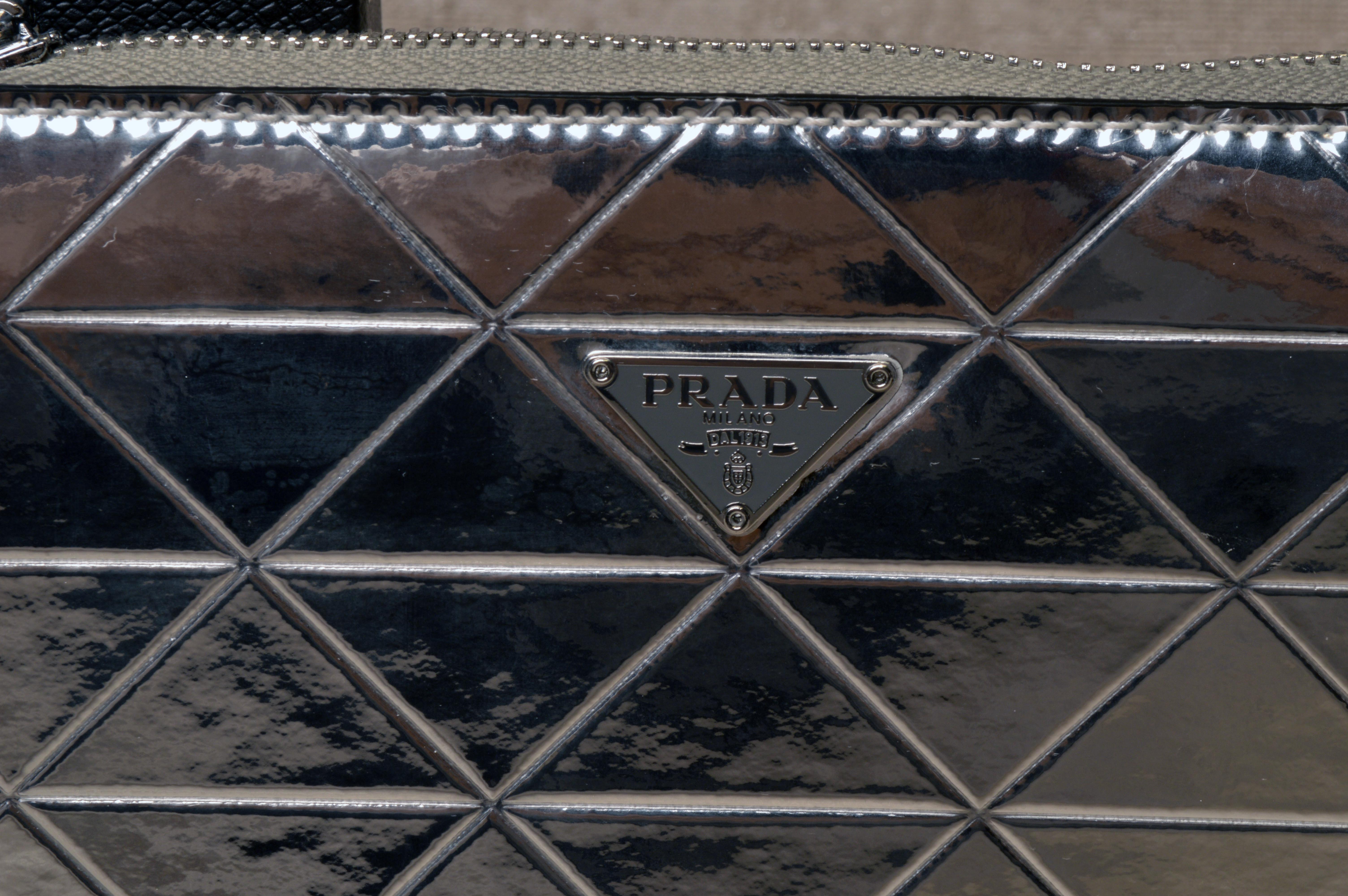 Prada women's metallic leather bag - Laxe Online