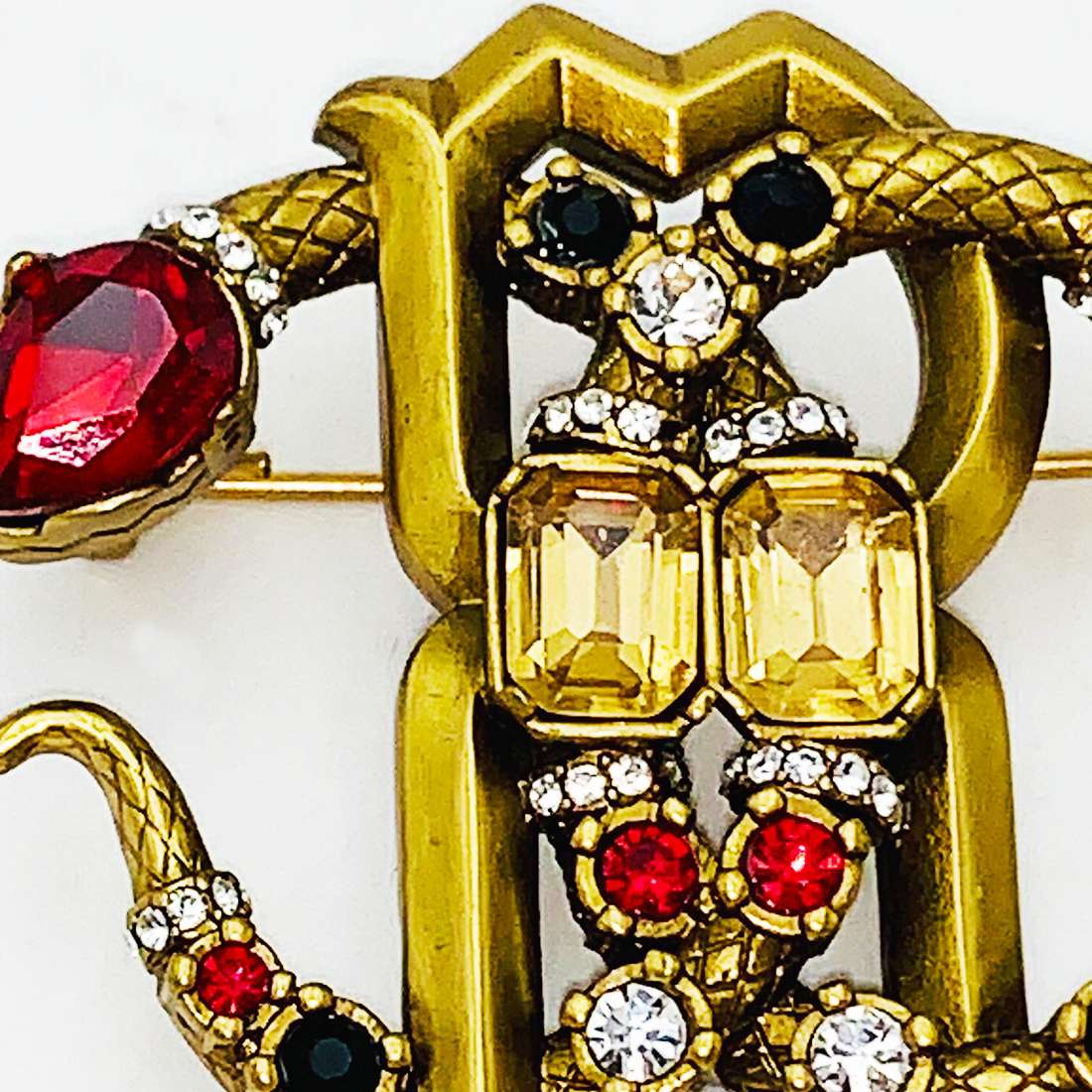 An Original Roberto Cavalli Snake Brooch