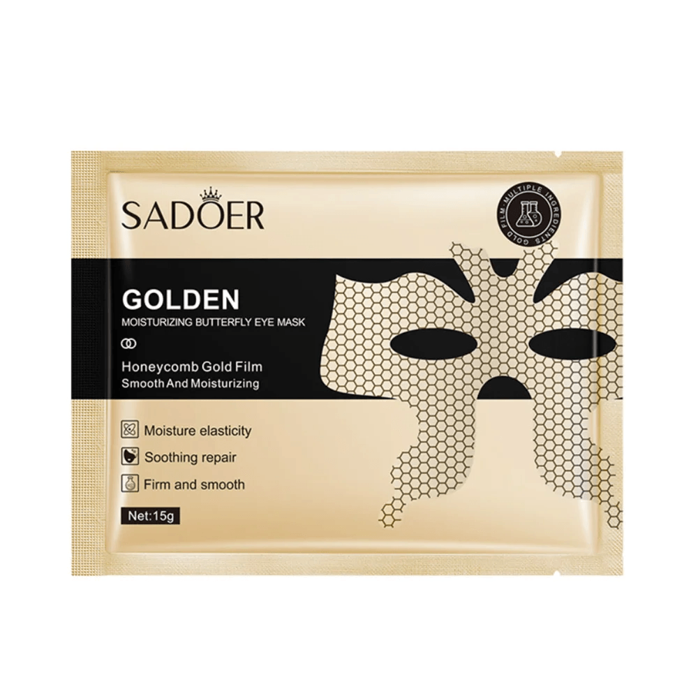 golden butterfly eye mask - Laxe Online