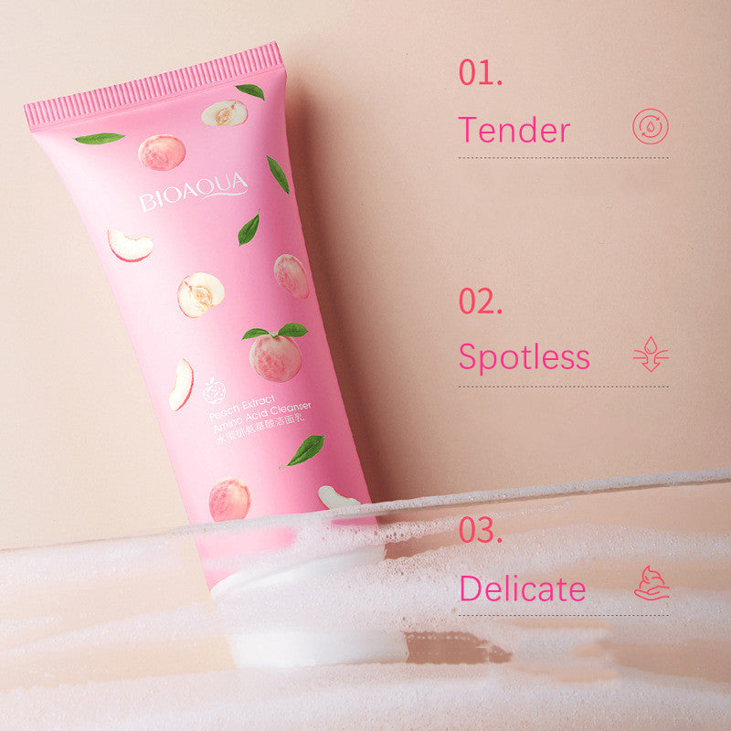 Boquanya Peach Amino Acid Cleanser 100g - Laxe Online