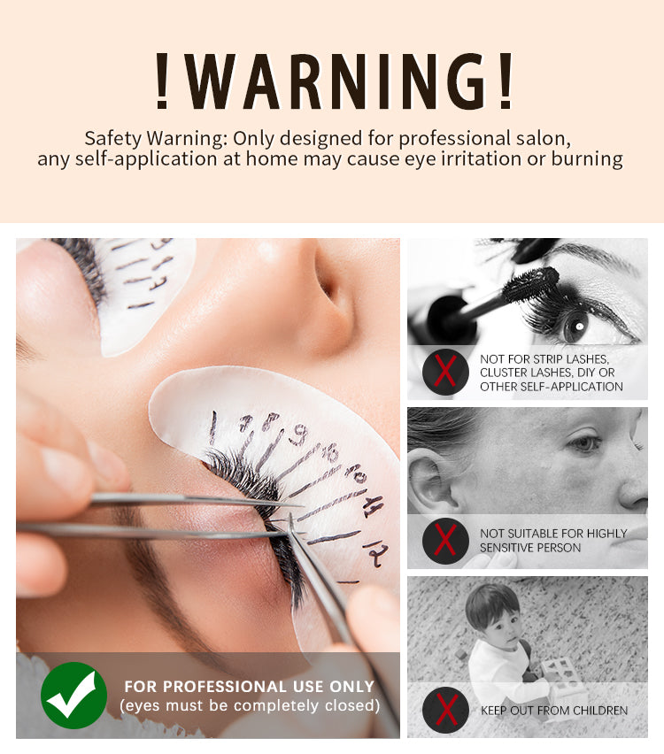 Stunning Natural Strong Black Eyelash Glue - Laxe Online