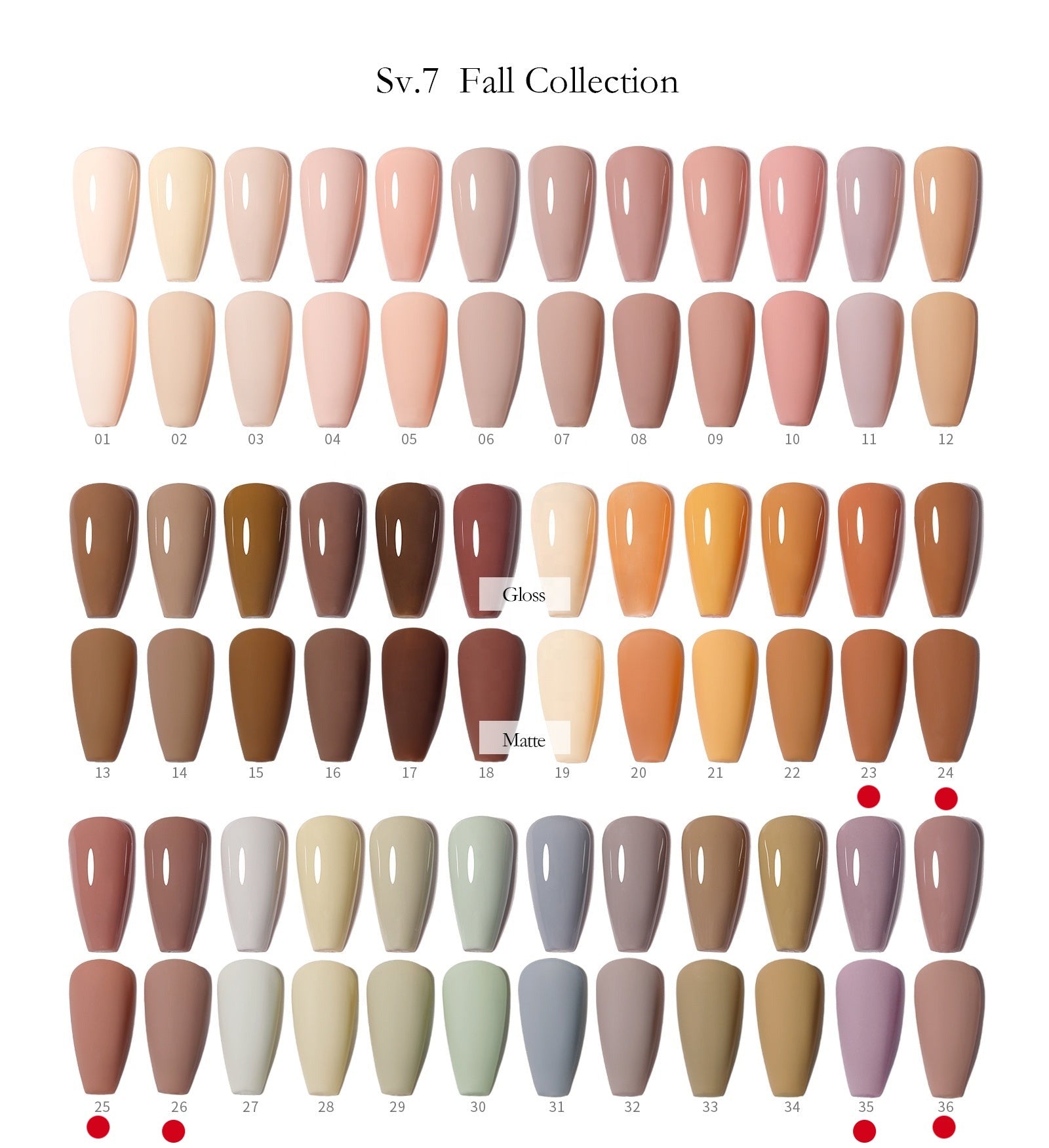 Gel polish SV7 - Laxe Online