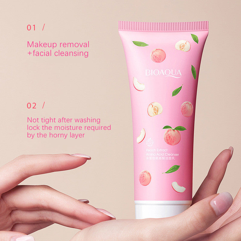 Boquanya Peach Amino Acid Cleanser 100g - Laxe Online