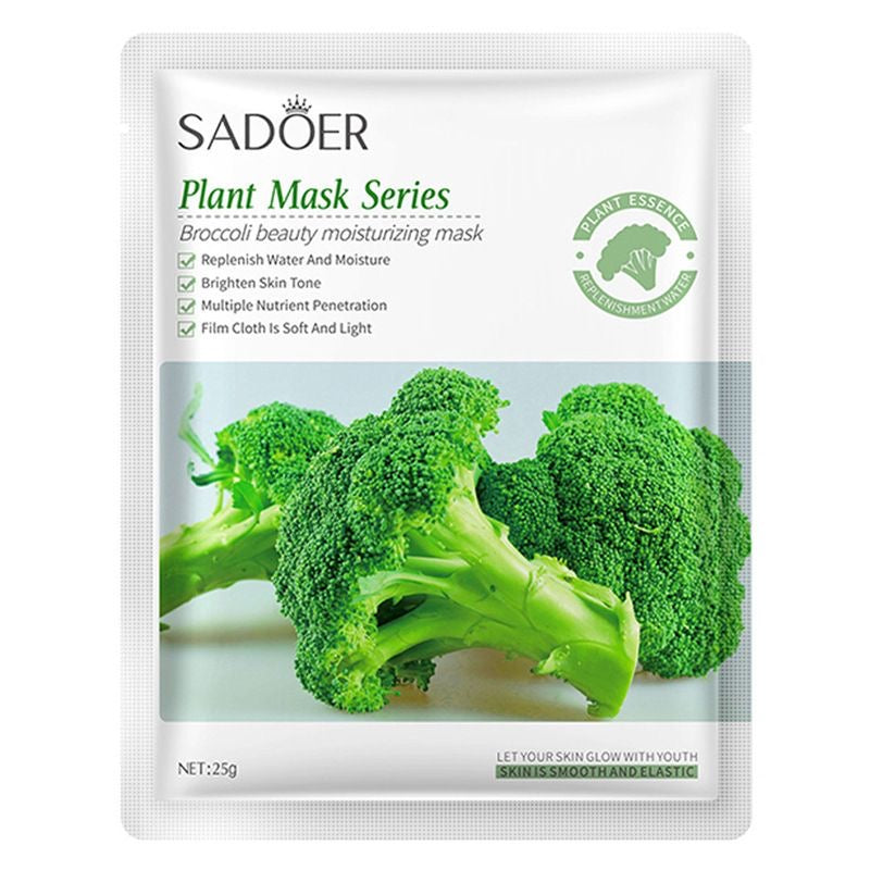 Broccoli face mask