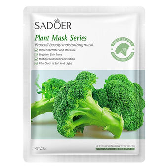 Broccoli face mask