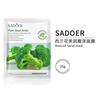 Broccoli face mask