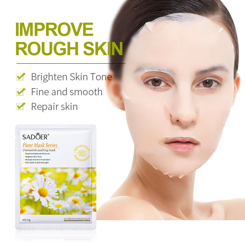 Chamomile face mask