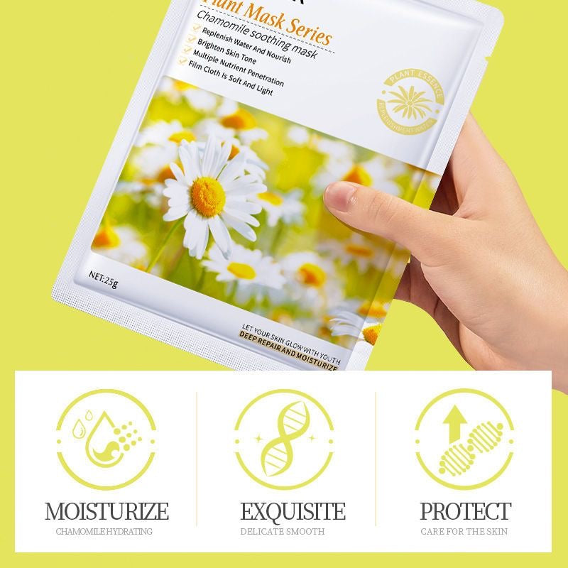 Chamomile face mask