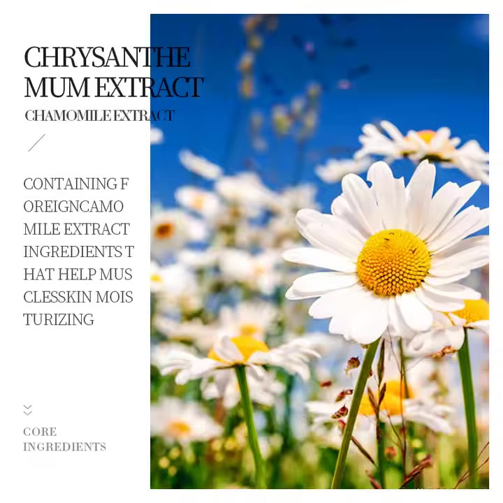 Chamomile face mask