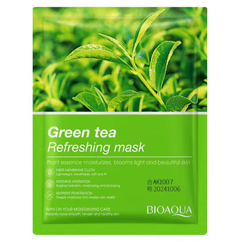 Green tea face mask
