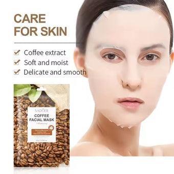 Coffee face mask