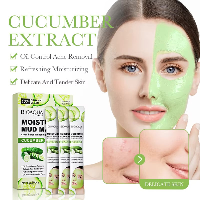 Cucumber clean mud mask