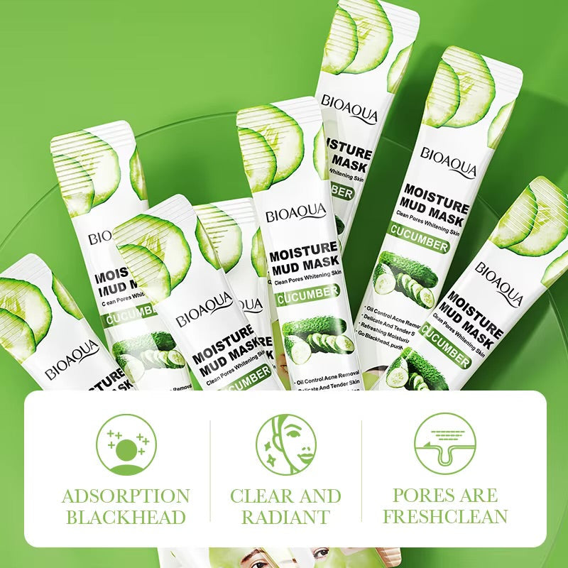 Cucumber clean mud mask