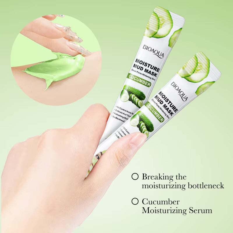 Cucumber clean mud mask