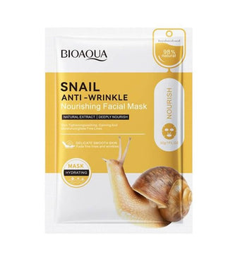 Snail face mask