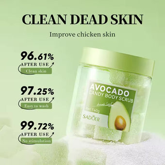 Avodado body scrub