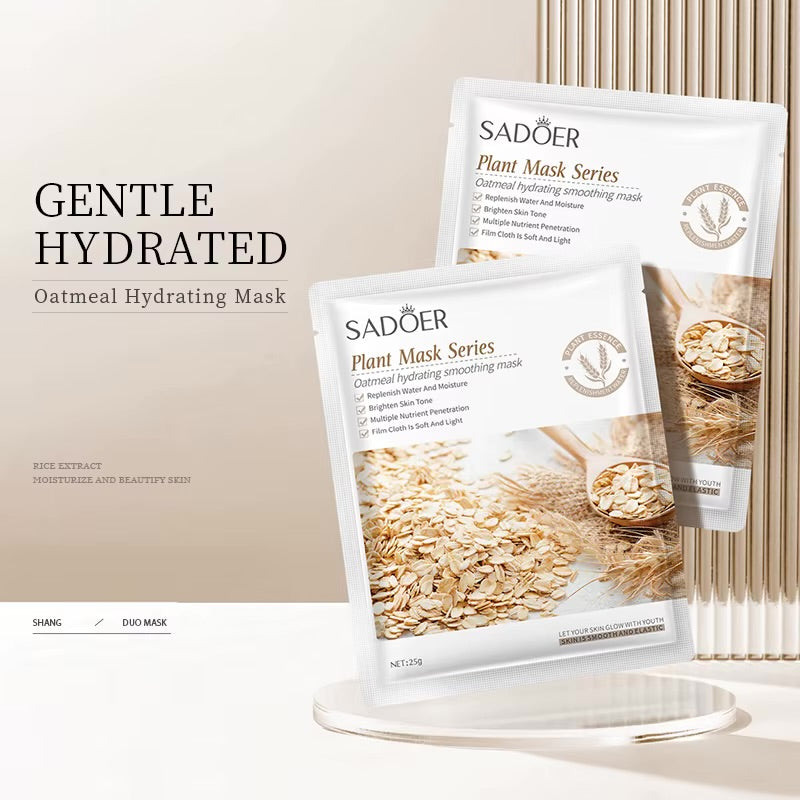 Oats face mask