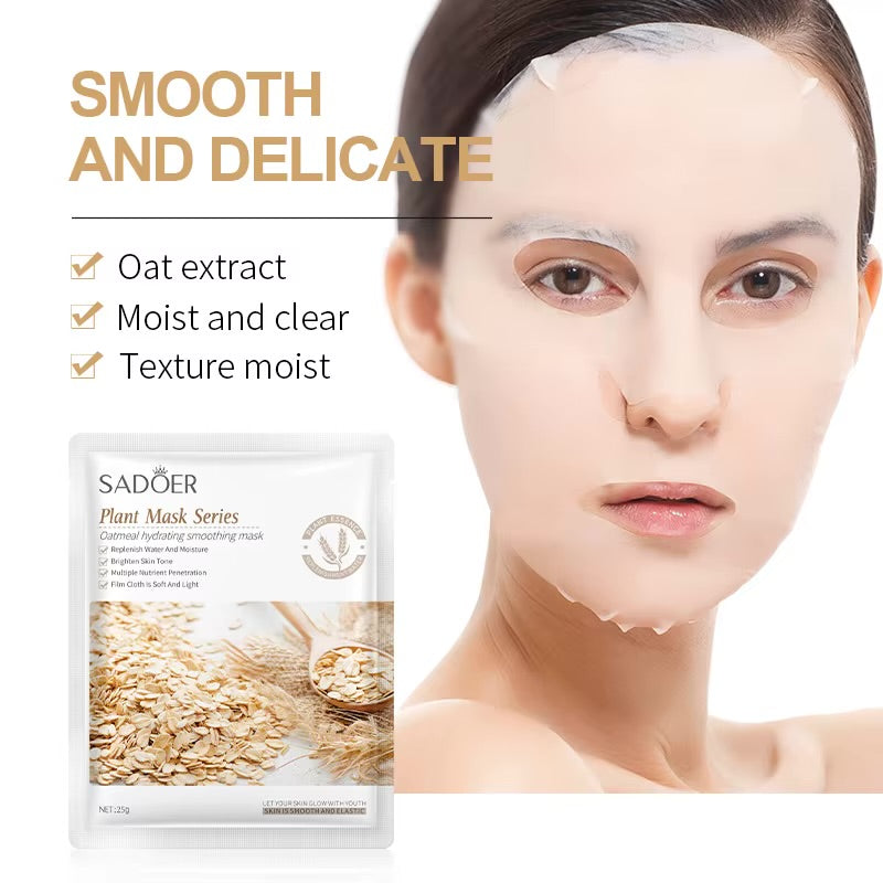 Oats face mask