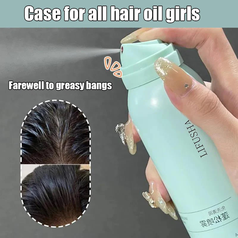 Leave-in fluffy dryhair spray