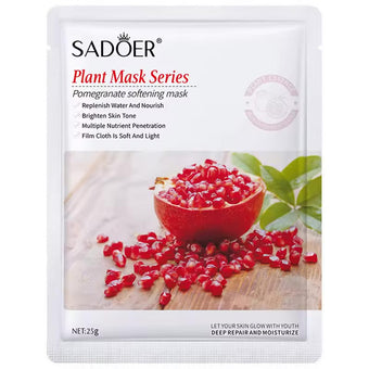 Pomegranate face mask