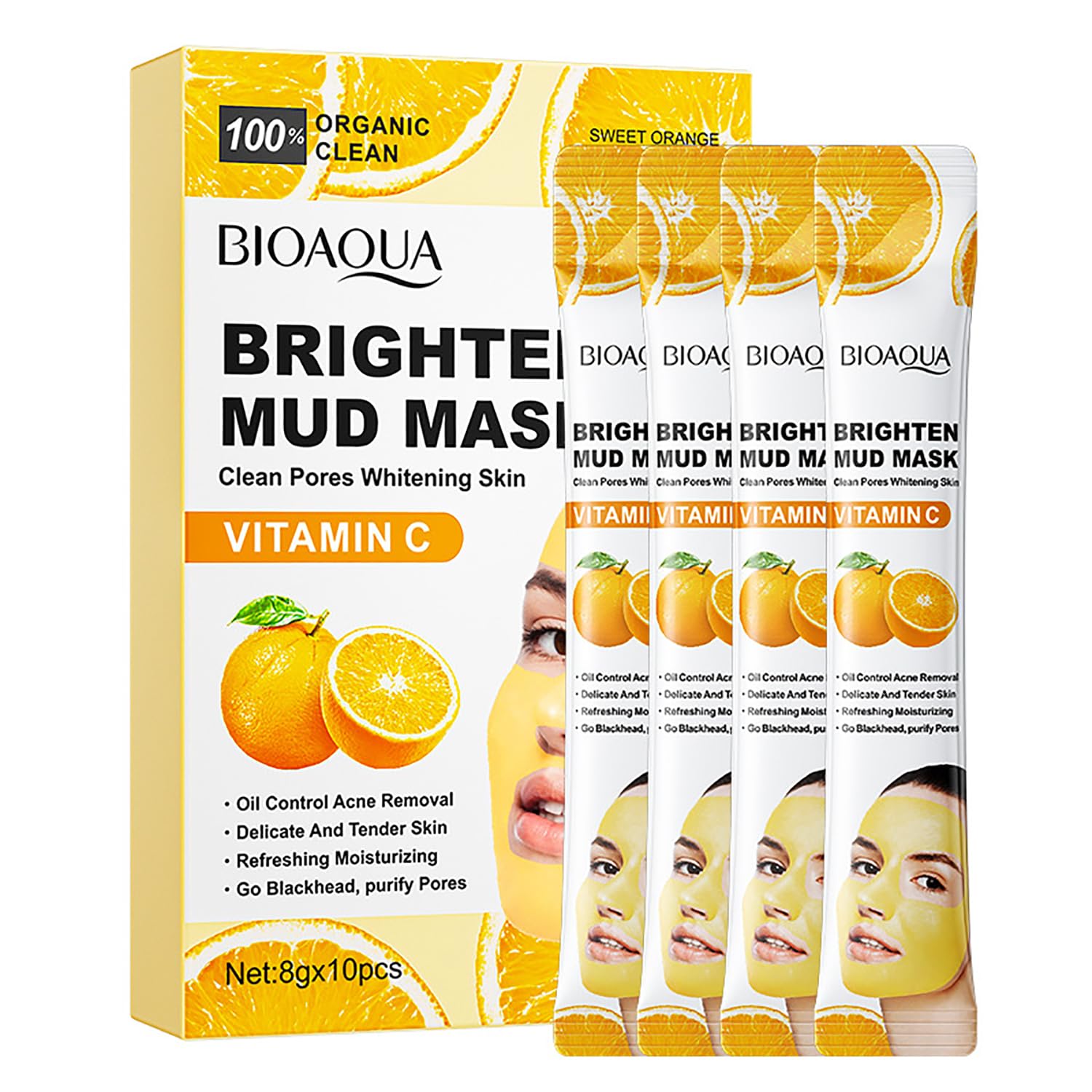 Vitamin c clean mud mask