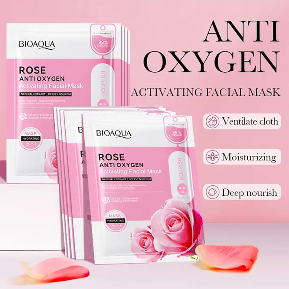 Rose face mask