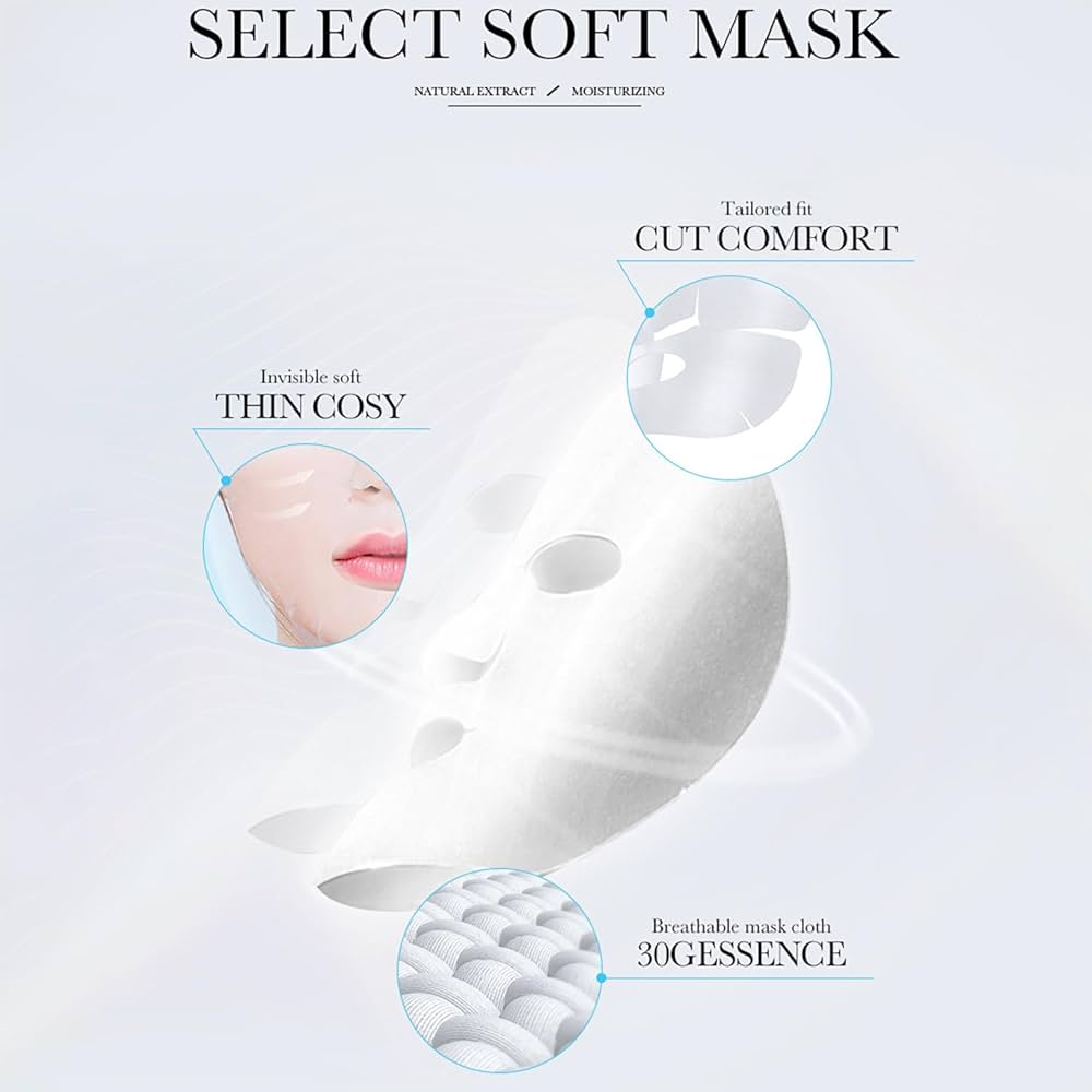 Rose face mask
