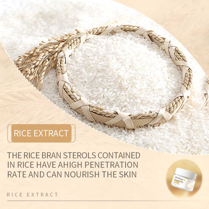 Rice face cream
