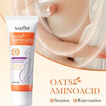 Oatmeal stretch mark cream