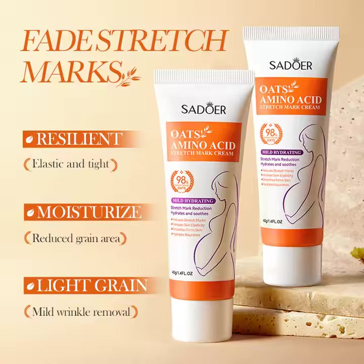 Oatmeal stretch mark cream