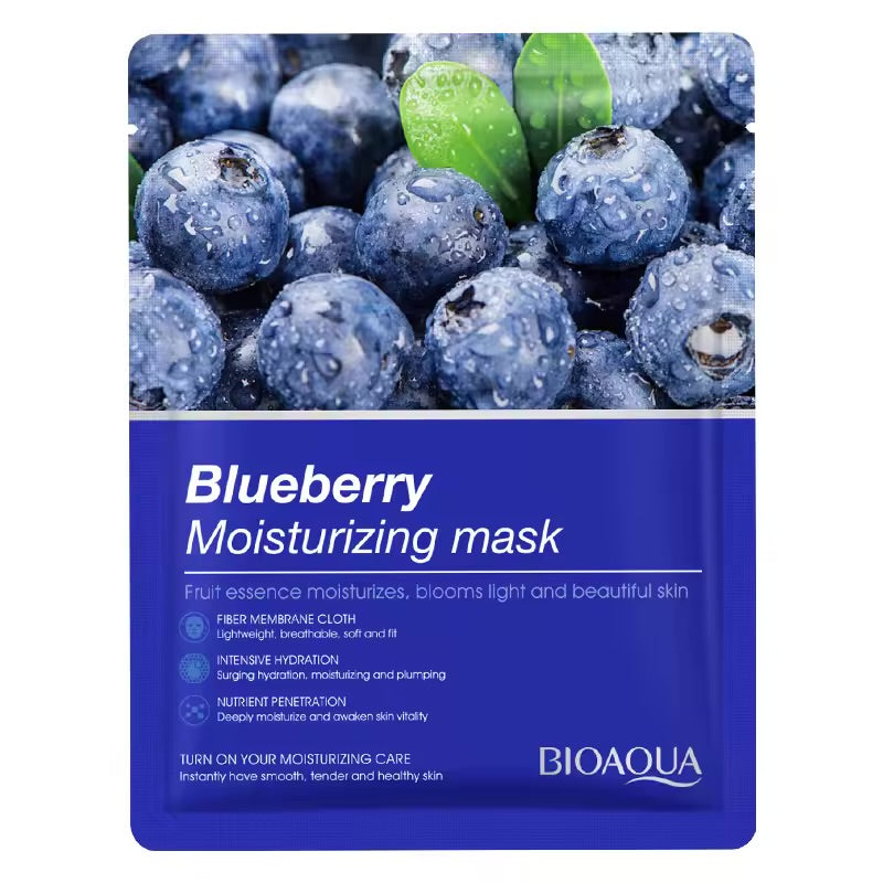Blueberry face mask