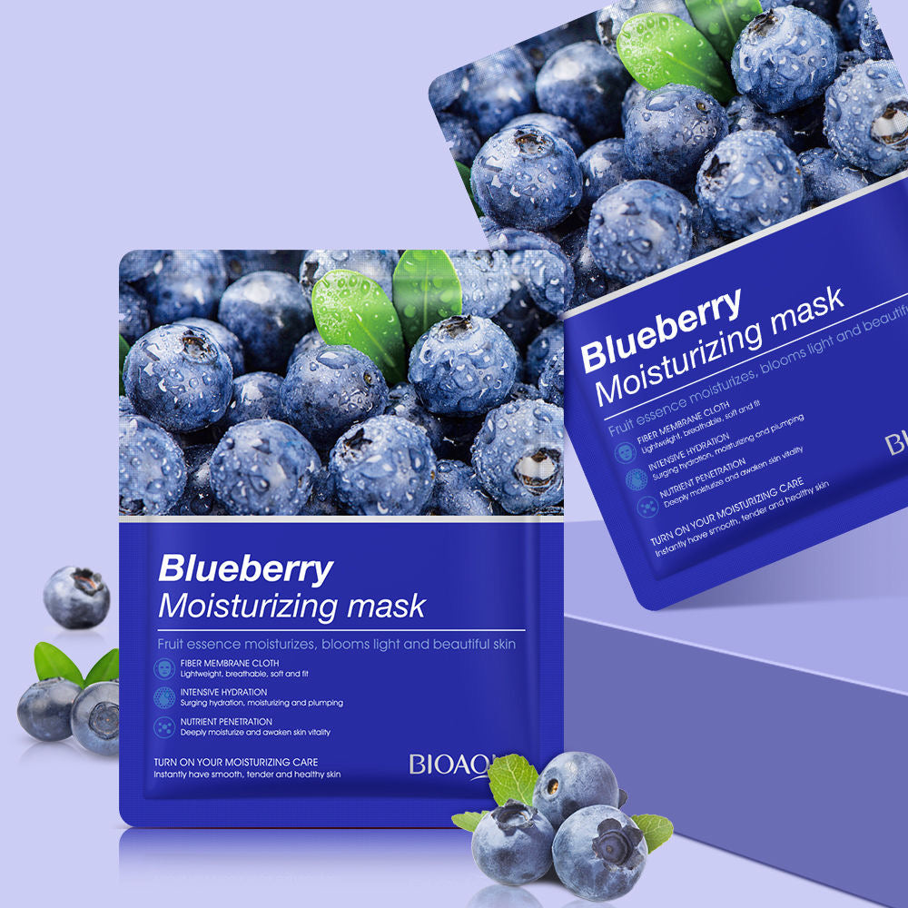 Blueberry face mask